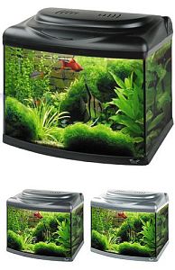 Аквариум Hailea панорамный+фильтр BEAUT-700, 105&nbsp;л, черный