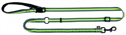 Поводок TRIXIE для пробежки, 1,33-1,8 м, 20 мм, серый, зеленый