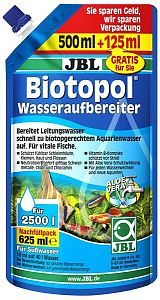 Кондиционер JBL Biotopol Refill для воды с высоким содержанием хлора, 625 мл на 2500 л