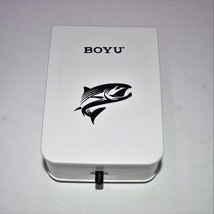 Компрессор BOYU портативный AC/DC перезаряжаемый аквариумный, встроенный аккумулятор, 0,4 Вт, 1,2 л/мин