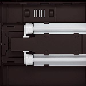 Аквариум Ferplast DUBAI 120 черный, 240 л