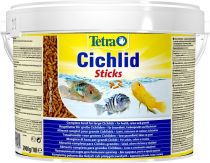 TetraCichlid Sticks основной корм для цихлид и других крупных рыб, палочки 10 л от интернет-магазина STELLEX AQUA