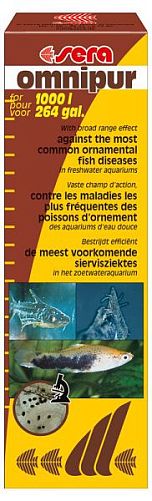 Sera OMNIPUR универсальный кондиционер для аквариумной воды, 50 мл