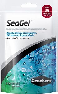 Наполнитель Seachem SeaGel для удаления органических загрязнений и фосфатов, 100 мл на 60−125л