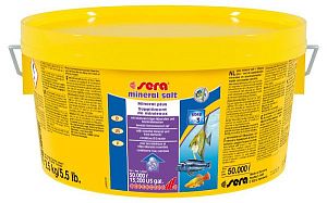 Sera MINERAL SALT минеральная соль для аквариумов, 2,5 кг