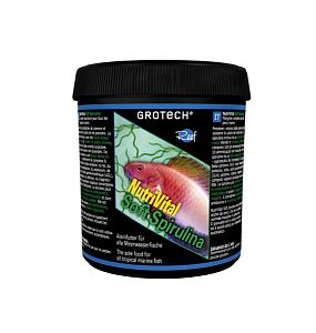 Корм GROTECH NutriVital Soft Spirulina для рыб, гранулы 0,6−0,9 мм, 350 г
