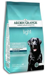 Корм Arden Grange Adult Dog Light диетический низкокалорийный для взрослых собак