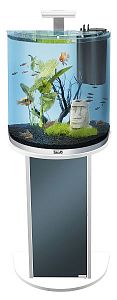 Аквариум дуговой Tetra AquaArt Explorer Line LED Cray для раков, белый, 30 л