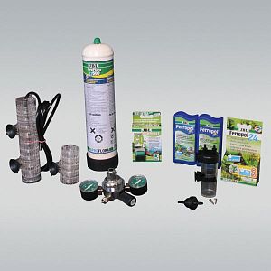 JBL ProFlora u401 система СО2 для аквариумов от 50 до 400 литров со сменным баллоном 500 г