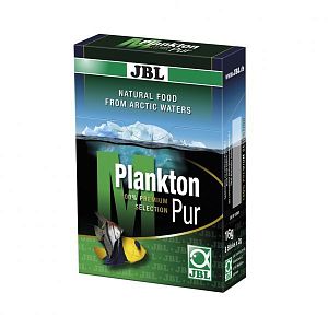 JBL PlanktonPur M 5 натуральный корм класса «премиум» из свежего арктического планктона для рыб 4−14 см, 8 порций по 5 г