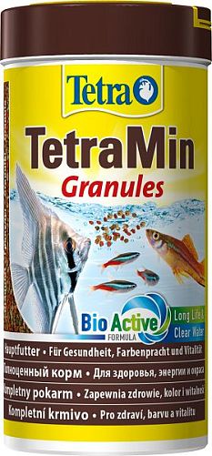 TetraMin Granules основной корм для всех видов аквариумных рыб, гранулы 250 мл