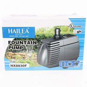 Помпа фонтанная Hailea 88, керамический вал, фонтанные насадки, 45 Вт, 2900 л/ч