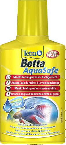 Tetra Betta AquaSafe средство для подготовки воды с бойцовыми рыбками, 100 мл