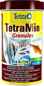 TetraMin Granules основной корм для всех видов аквариумных рыб, гранулы 500 мл