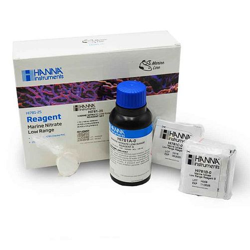 Набор реагентов на нитраты низкого диапазона Hanna Instruments Marine Nitrate Low Range Reagent Set