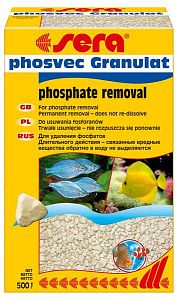 Sera PHOSVEC GRANULAT наполнитель для удаления фосфатов, 0,5 кг