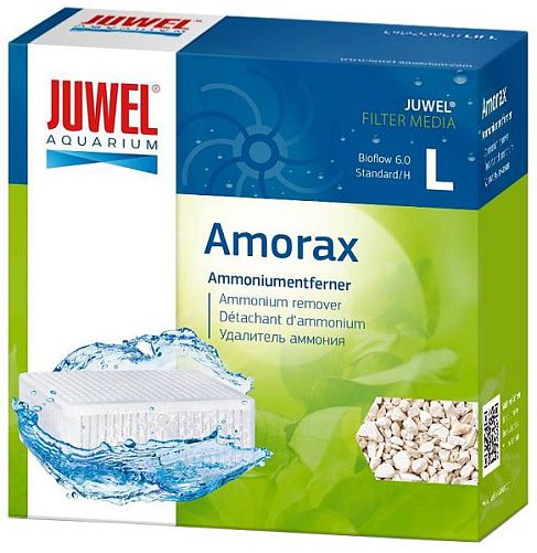 Субстрат Juwel Amorax L/Bioflow 6.0 /Standart для разложения аммония в аквариуме