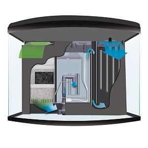 Аквариум морской рифовый REEFMASTER, белый, 105 л