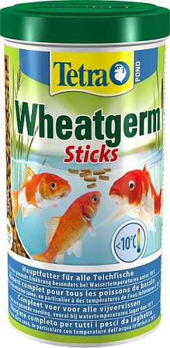 Корм Tetra Pond WheatGerm Sticks для прудовых рыб при низкой температуре, плавающий,  1 л