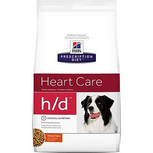 Диета Hill’s Prescription Diet H/D для собак с заболеваниями сердца, 5 кг