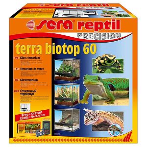Террариум Sera Reptil Terra Biotop 60, 60х60×45 см