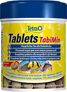 TetraTablets TabiMin основной корм для сомов и донных рыб, таблетки 275 шт.