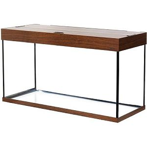 Аквариум AquaPlus LUX П264 прямой, орех, 120х40×61 см, 240 л