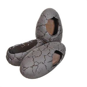 Декорация GLOXY Яйца динозавра L, черная, 20х14×16 см