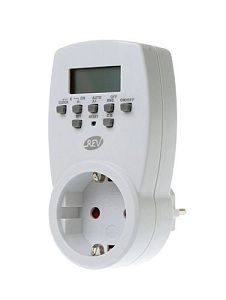 Таймер REV Praktik цифровой 140&nbsp;вкл/выкл в&nbsp;неделю с&nbsp;интервалом 1&nbsp;минута