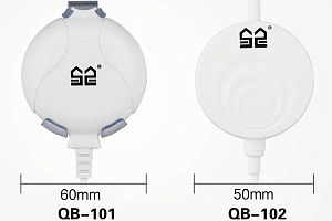 Компрессор микро SunSun QB-101 с клипсой-держателем и комплектом для аэрации, 1 Вт, 1×0,45 л/мин