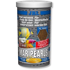 Корм премиум JBL MariPearls для морских рыб, гранулы 1 л