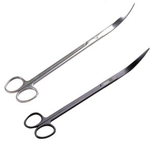Ножницы Ista профессиональные с закругленными ножами для формирования растений, нержавеющая сталь, черные