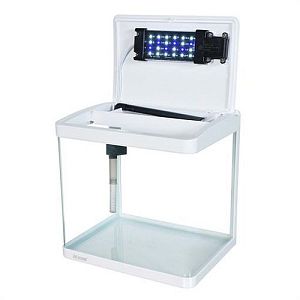 Аквариум Atman XR-320&nbsp;с&nbsp;LED светильником и&nbsp;фильтром, 25&nbsp;л, 32х24&times;32&nbsp;см, белый