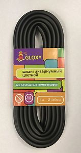 Шланг воздушный GLOXY Черный, 4×6 мм, длина 4 м