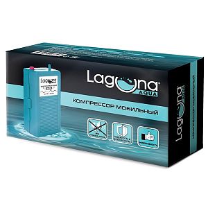 Компрессор Laguna мобильный, 2×1,5В, 0,8л/мин, 149х79×48 мм