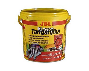 JBL NovoTanganjika корм для хищных цихлид из озер Малави и Таньгаика, хлопья 5,5 л