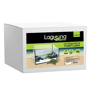 Палюдариум Laguna Tortuga, 48 л, 550х350×370 мм