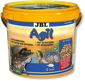 Основной корм JBL Agil для водных черепах 10−50 см, палочки 2,5 л