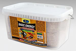 Корм Biodesign БАЗИК ЭНЕРЖИ высокопротеиновый для всех видов рыб, хлопья 11 л