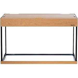 Аквариум LUX П264 прямой, с крышкой и светильником Т8 2×38 Вт, дуб, 264 л