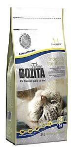 Корм BOZITA Feline Indoor&Sterilised 32/14 для растущих, взрослых и малоподвижных кошек