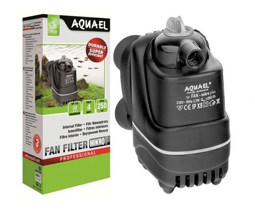 Фильтр внутренний Aquael FAN-micro plus для аквариума до 30 л, 250 л/ч