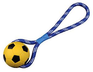 Футбольный мяч TRIXIE, резиновый, на веревке, D 8, 35 см