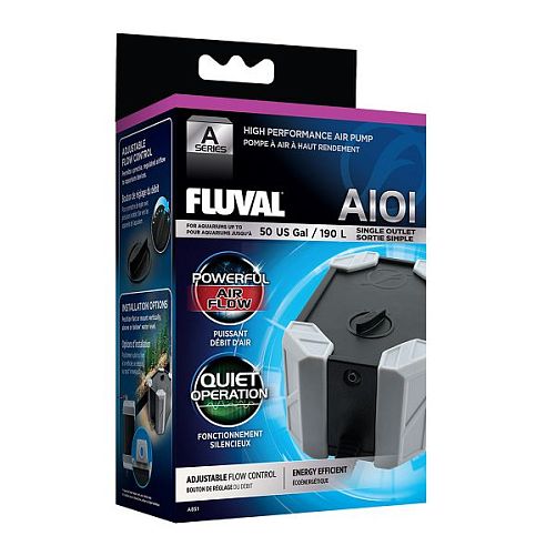 Компрессор Fluval AIr 101 одноканальный для аквариумов до 190 л