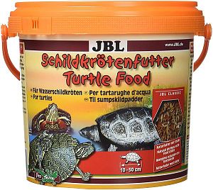 Основной корм JBL Turtle food для водных черепах 10−50 см, 2,5 л