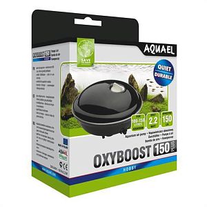 Компрессор Aquael OXYBOOST 150 plus для аквариума, 150 л/ч