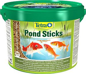 TetraPond Sticks основной корм для всех видов прудовых рыб, палочки 10&nbsp;л