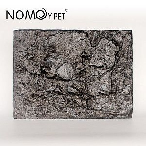 Фон рельефный NOMOY PET для террариумов, камень серый, 60х45×3,5 см