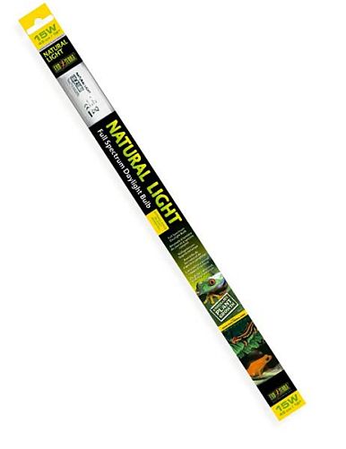 Лампа Т8 Exo Terra Natural Light former UVB2.0 полного спектра для терраримов, 15 Вт