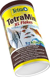 TetraMin XL&nbsp;основной корм для всех видов аквариумных рыб, крупные хлопья 1&nbsp;л